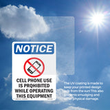 Cell Phone Use Is Prohibited