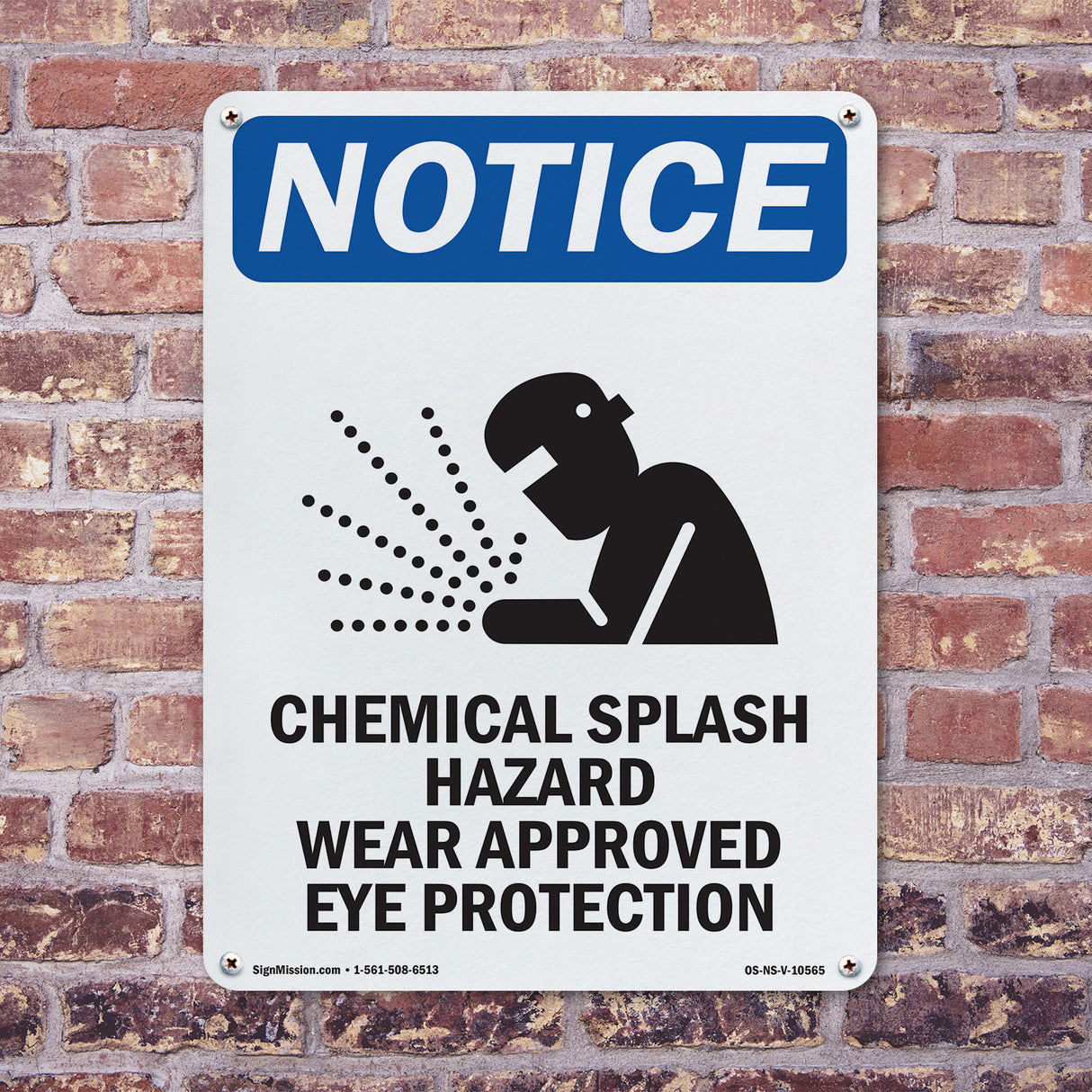 Chemical Splash Hazard
