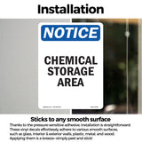 Chemical Storage Area Sign