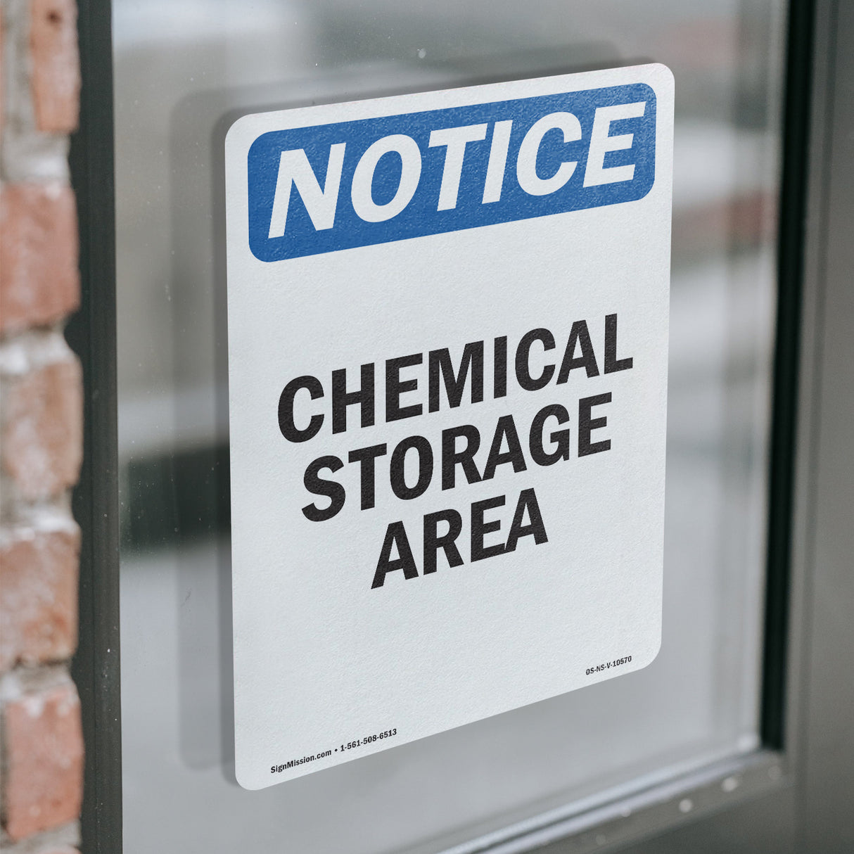 Chemical Storage Area Sign