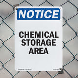Chemical Storage Area Sign