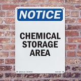Chemical Storage Area Sign