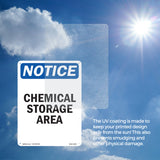Chemical Storage Area Sign