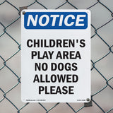 Children'S Play Area No Dogs Allowed Please