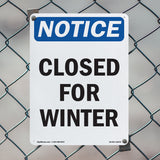 Closed For Winter