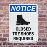 Closed Toed Shoes Required