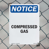 Compressed Gas Sign