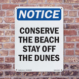 Conserve The Beach Stay Off The Dunes