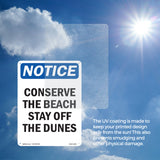Conserve The Beach Stay Off The Dunes