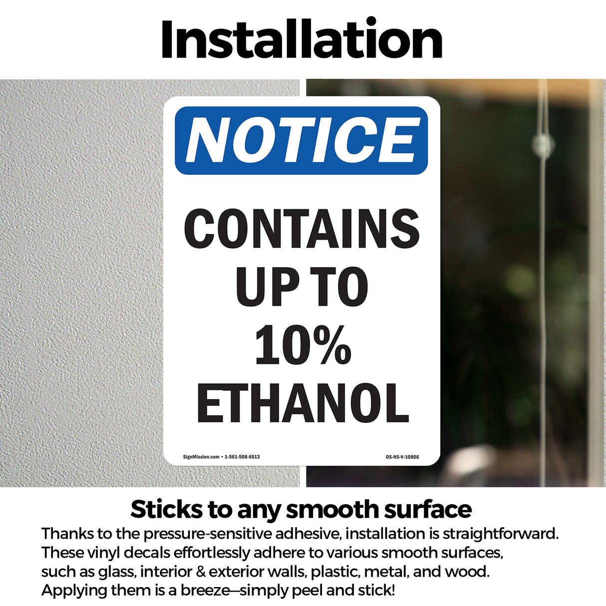 Contains Up To 10% Ethanol