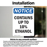 Contains Up To 10% Ethanol