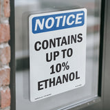 Contains Up To 10% Ethanol