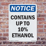 Contains Up To 10% Ethanol