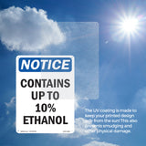 Contains Up To 10% Ethanol