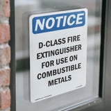 D-Class Fire Extinguisher For Sign