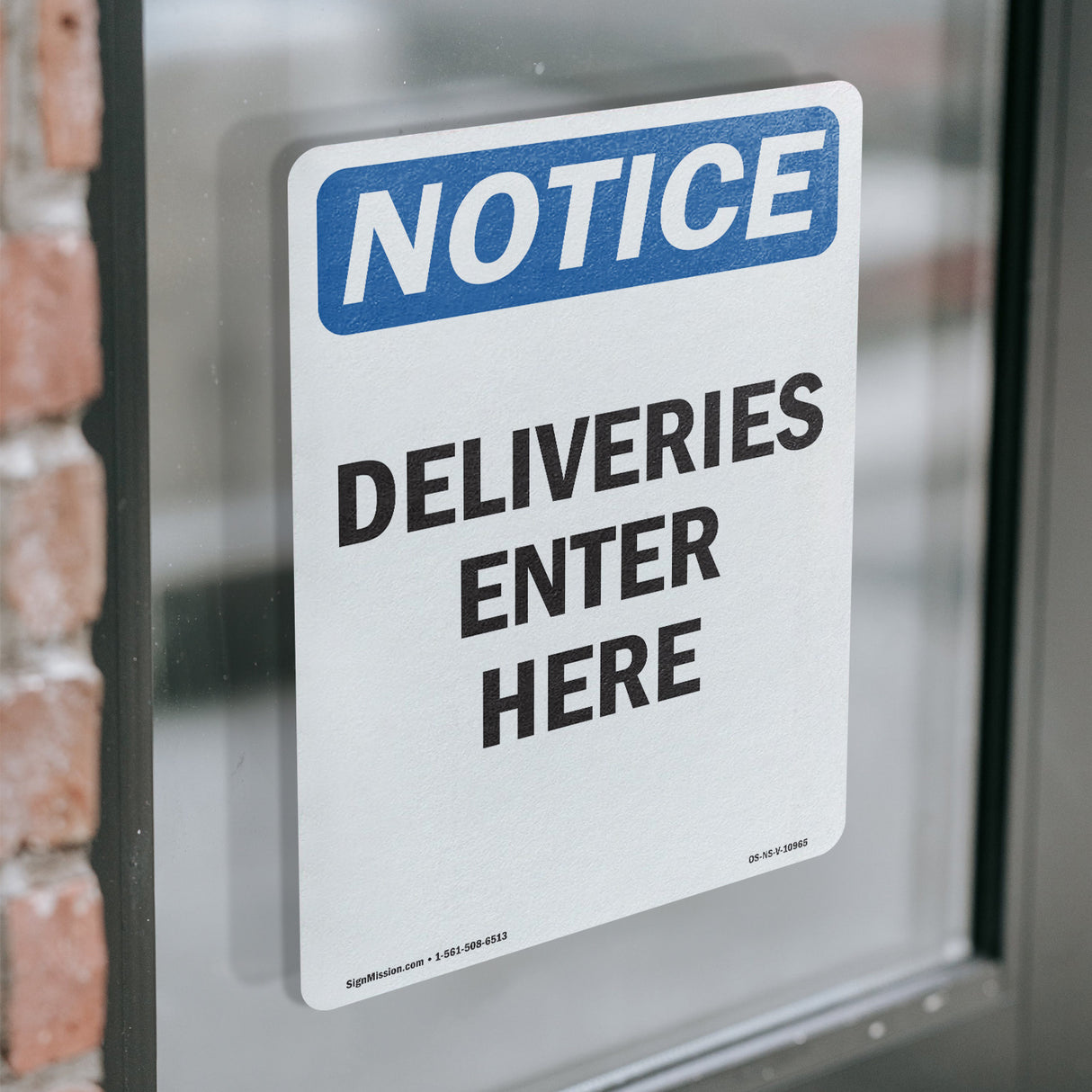 Deliveries Enter Here