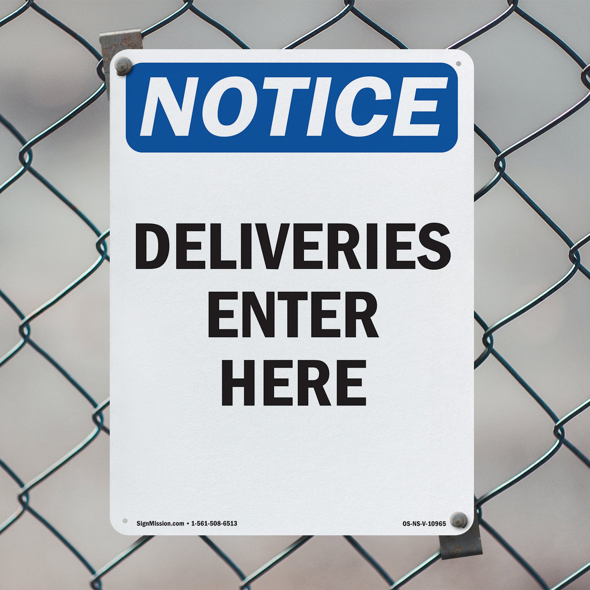 Deliveries Enter Here