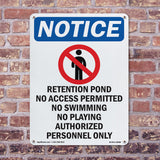 Detention Pond No Access Permitted