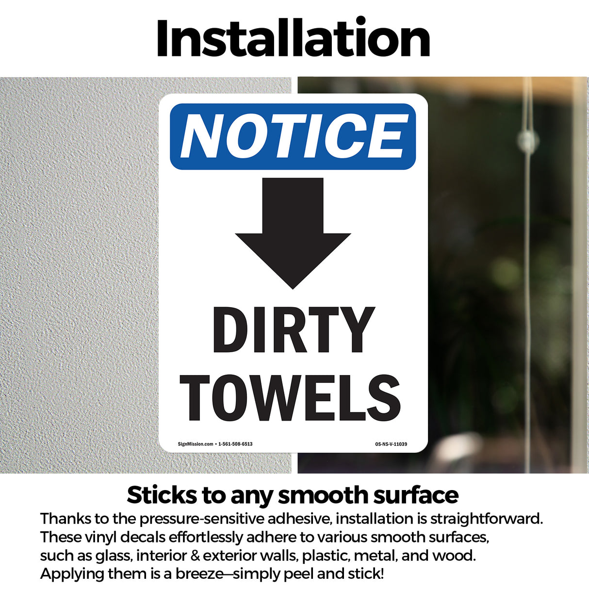 Dirty Towels [Down Arrow]