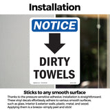 Dirty Towels [Down Arrow]
