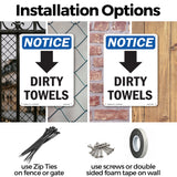 Dirty Towels [Down Arrow]