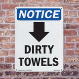 Dirty Towels [Down Arrow]