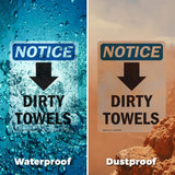 Dirty Towels [Down Arrow]