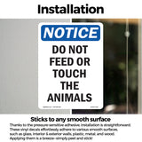 Do Not Feed Or Touch The Animals