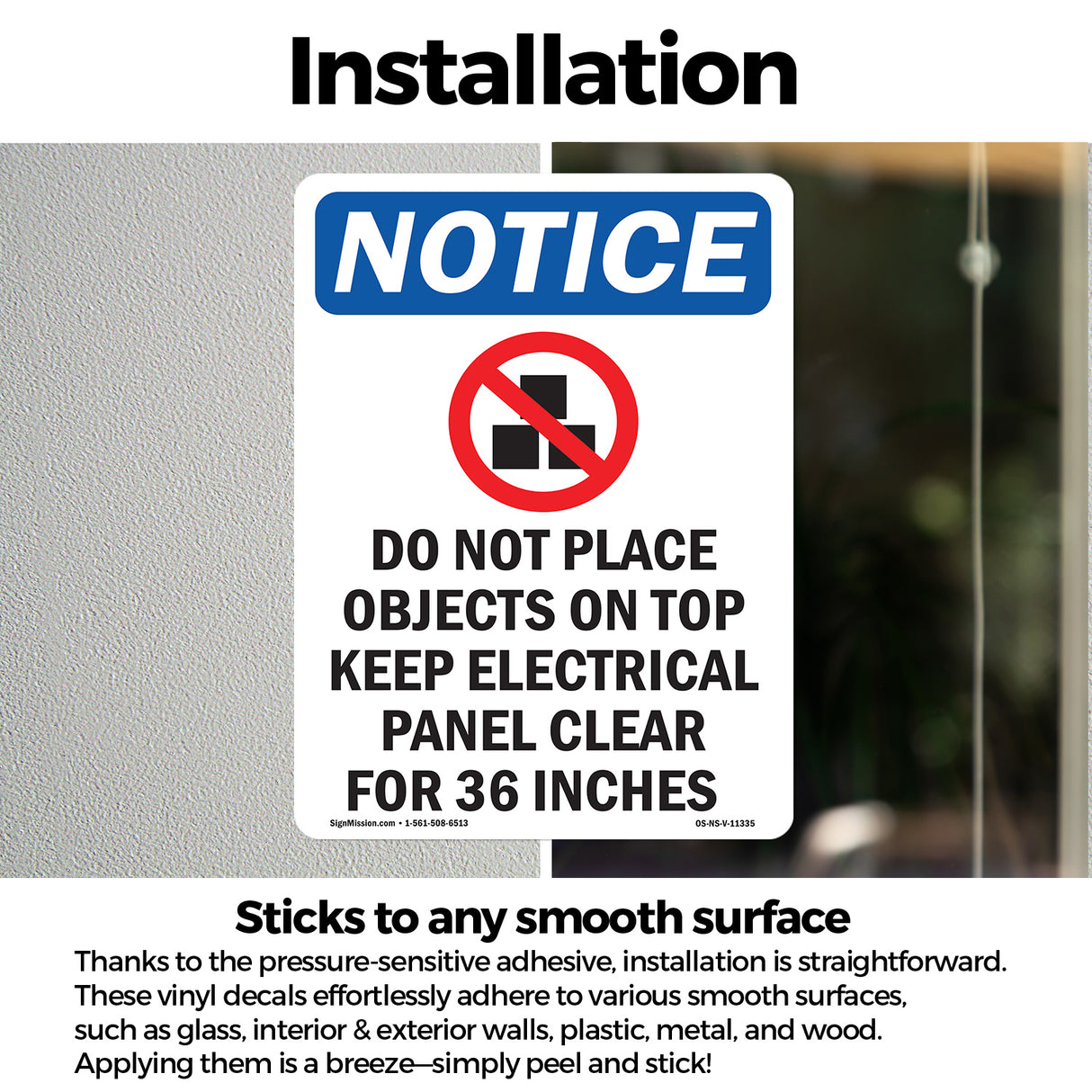 Do Not Place Objects
