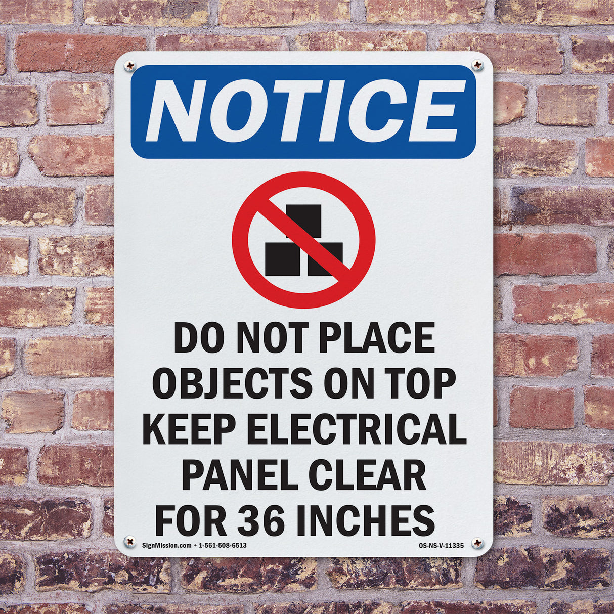 Do Not Place Objects