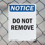 Do Not Remove