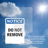Do Not Remove
