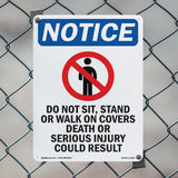 Do Not Sit, Stand Or Walk On