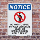 Do Not Sit, Stand Or Walk On