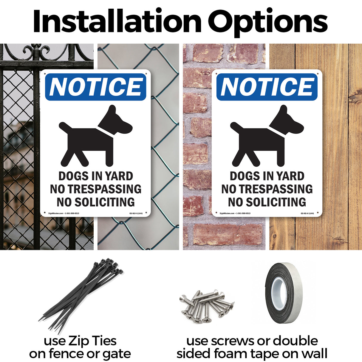 Dogs In Yard No Trespassing