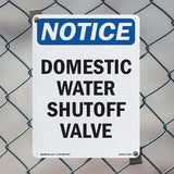 Domestic Water Shutoff Valve