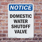 Domestic Water Shutoff Valve