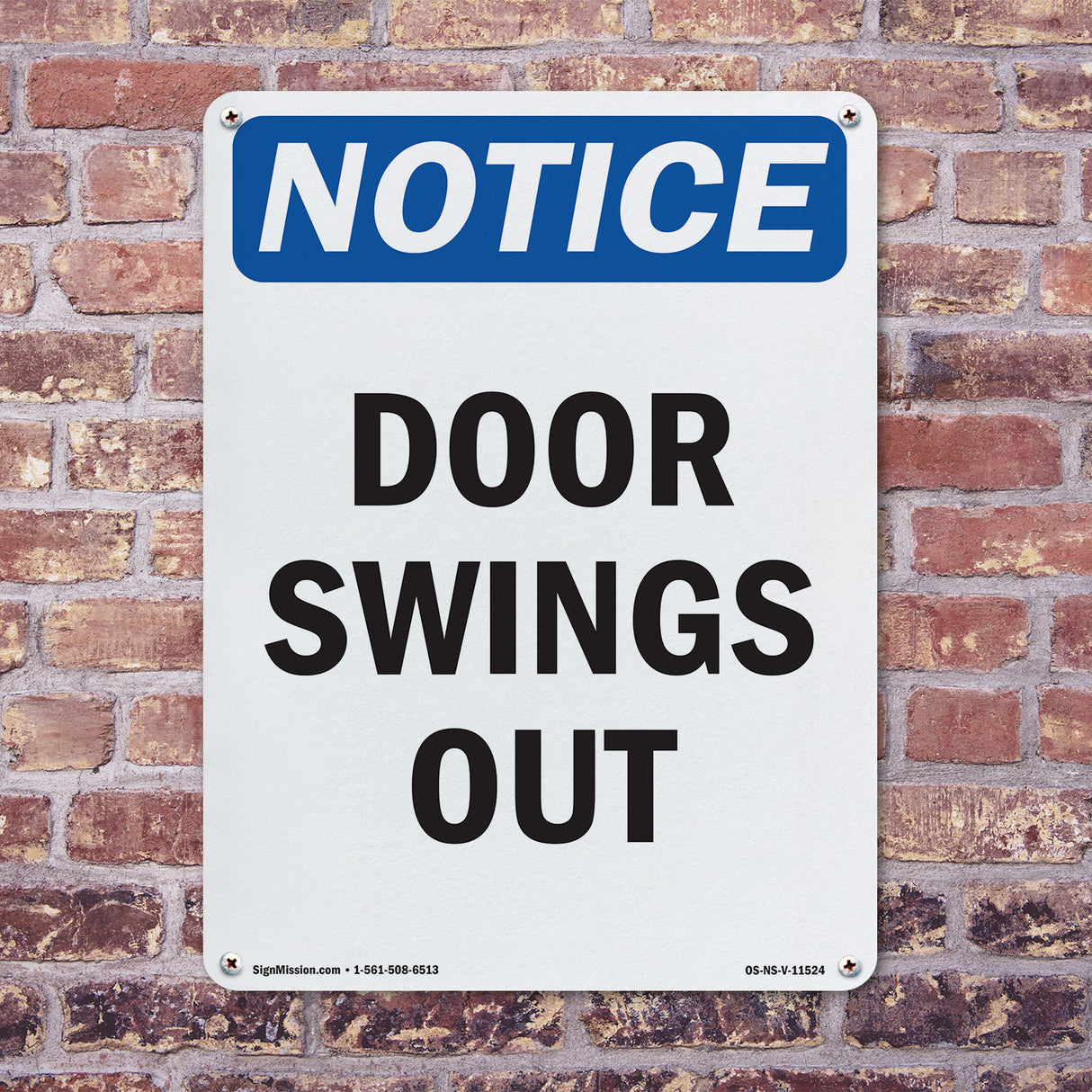Door Swings Out