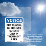 Due To Guidelines Patients Only In