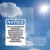 Due To Insurance Purposes Customers Are