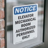 Elevator Mechanical Room Authorized Personnel Only