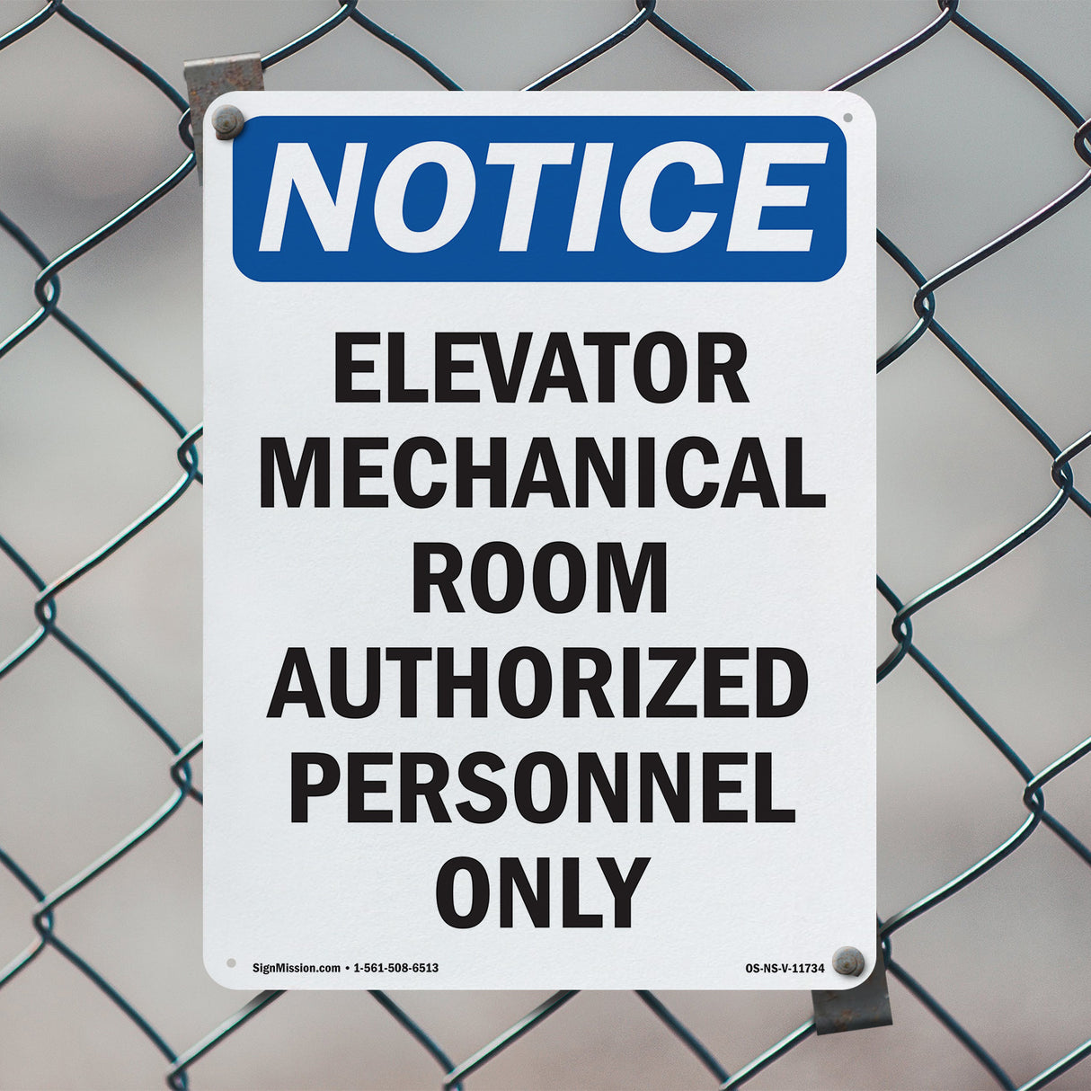Elevator Mechanical Room Authorized Personnel Only