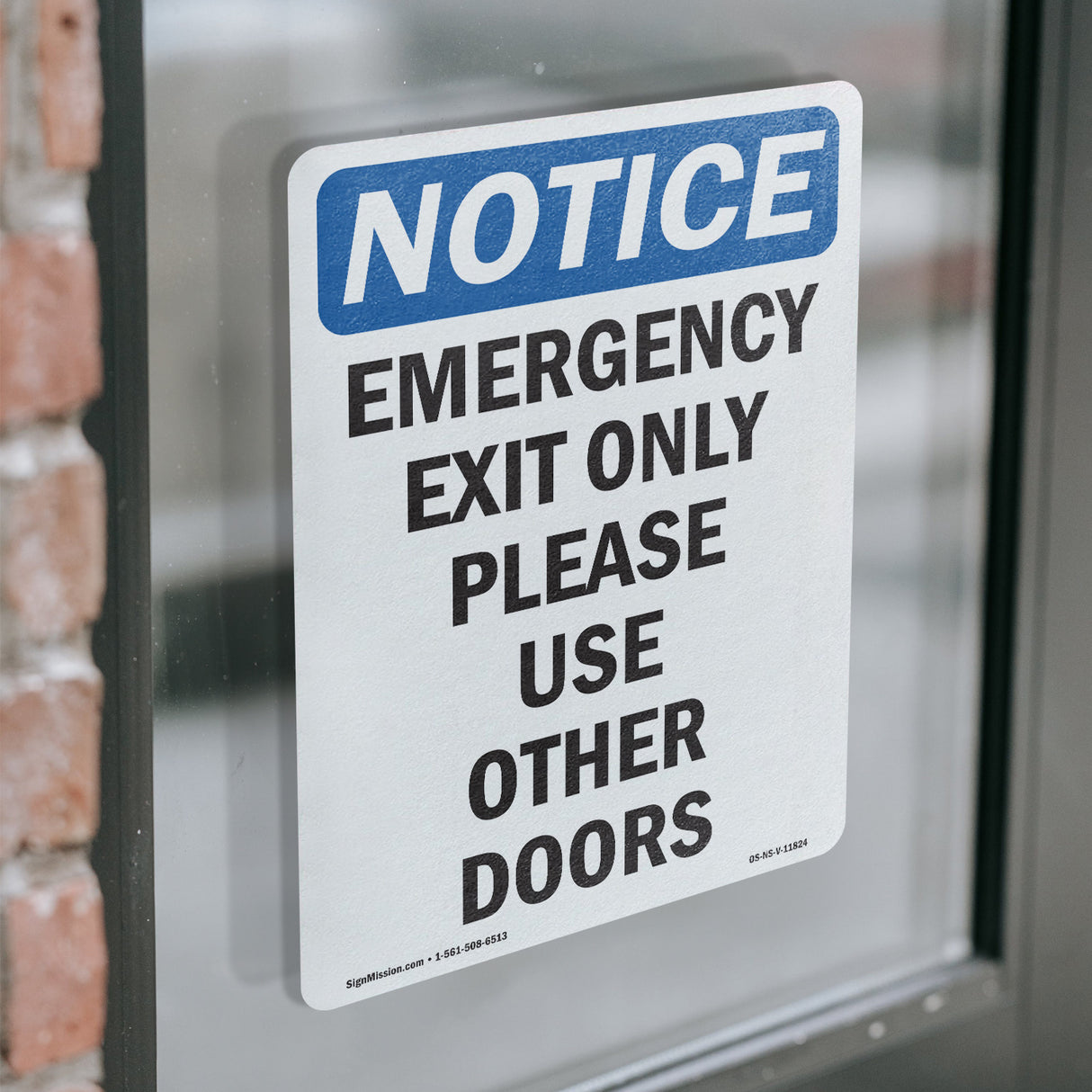 Emergency Exit Only Please Use Other Doors