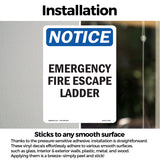 Emergency Fire Escape Ladder