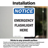 Emergency Flashlight Here