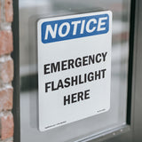 Emergency Flashlight Here