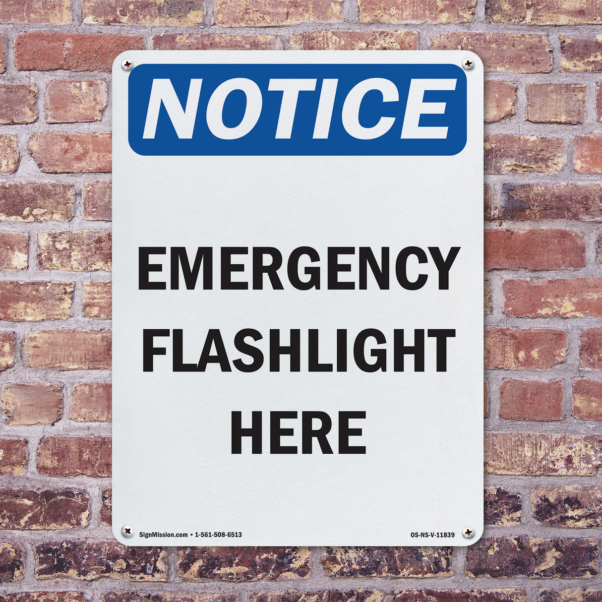 Emergency Flashlight Here
