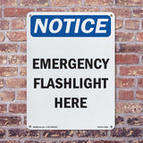 Emergency Flashlight Here