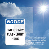 Emergency Flashlight Here