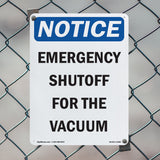 Emergency Shutoff For The Vacuum